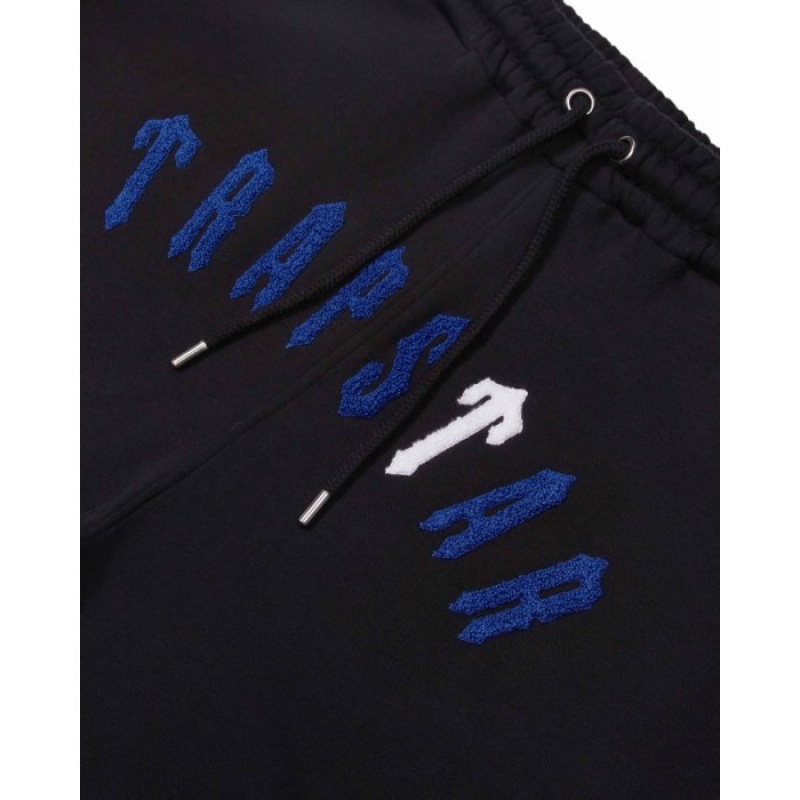 Black / White / Blue Men's Trapstar Irongate Arch It's A Secret Tracksuit USA | MT14-068