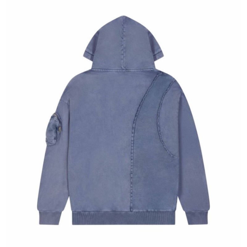 Blue Men's Trapstar Construct Hoodie Tracksuit USA | TN13-457