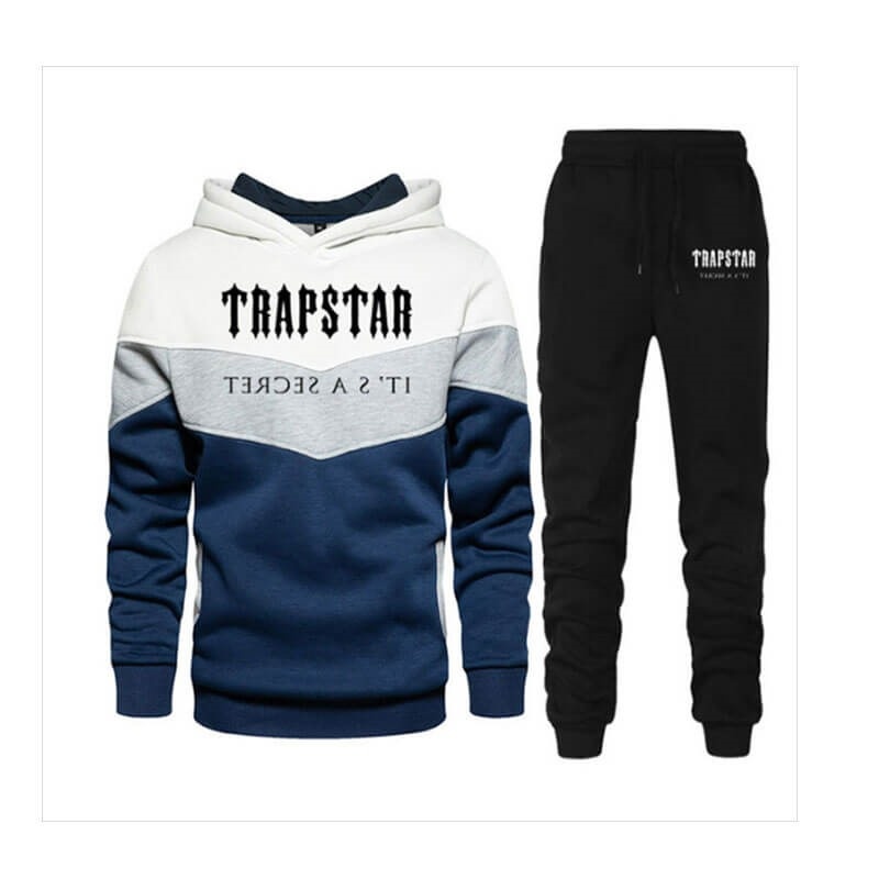 Blue Men\'s Trapstar Jogging Suit Tracksuit USA | NX96-428