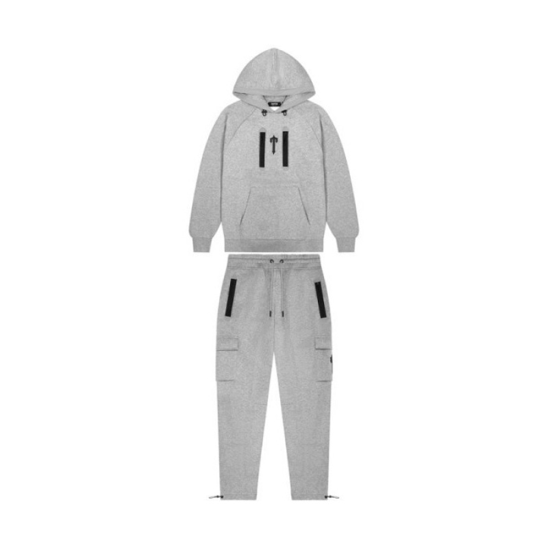 Grey Men's Trapstar Irongate T Trap Fleece Bottoms Tracksuit USA | EM72-841