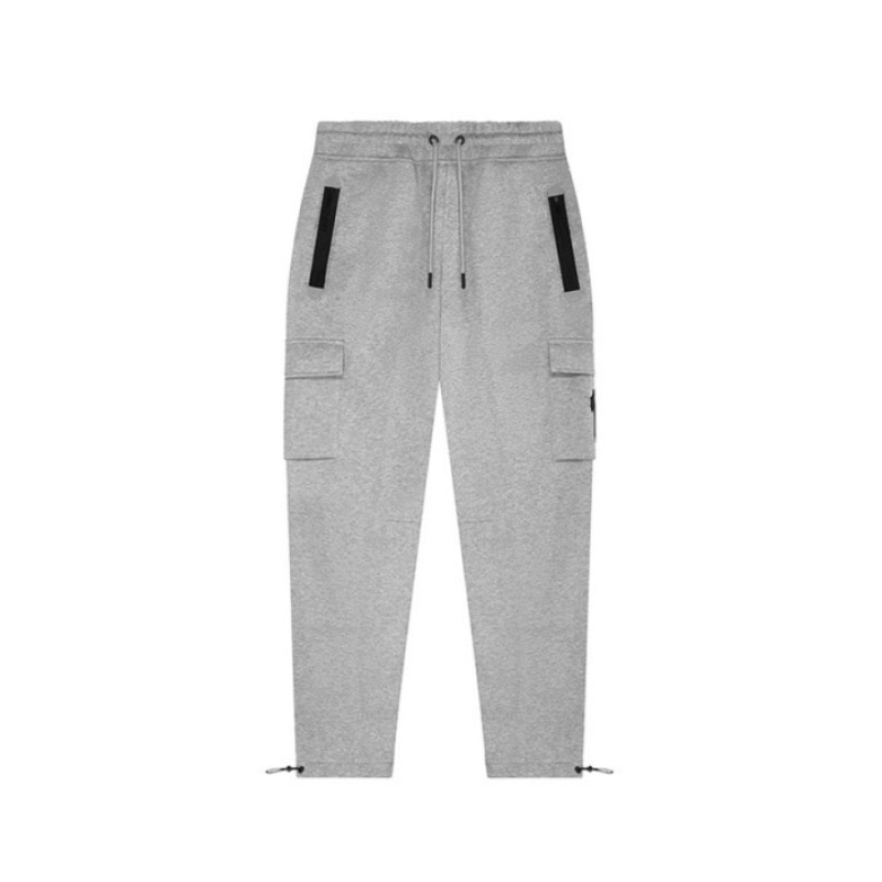 Grey Men\'s Trapstar Irongate T Trap Fleece Bottoms Tracksuit USA | EM72-841