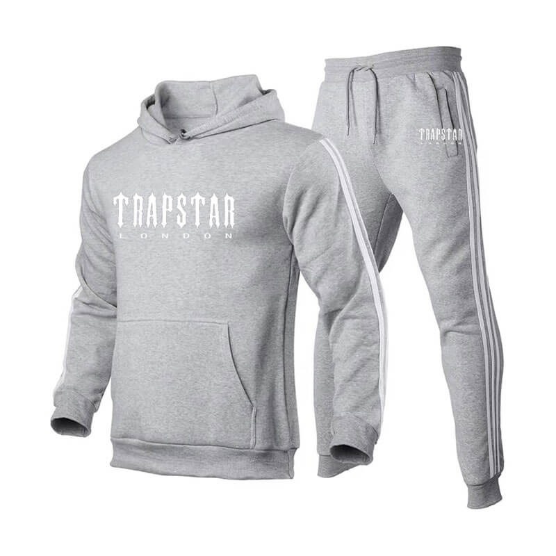 Grey Men\'s Trapstar London Printed New Winter Tracksuit USA | BM96-912