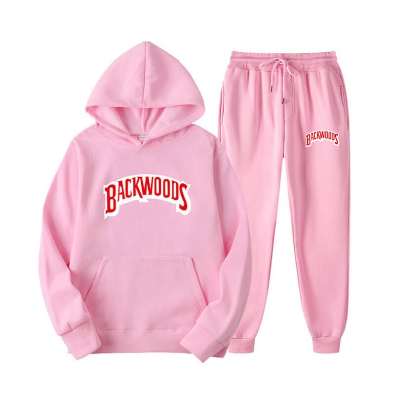 Pink Men\'s Trapstar Backwoods Tracksuit USA | KE27-054