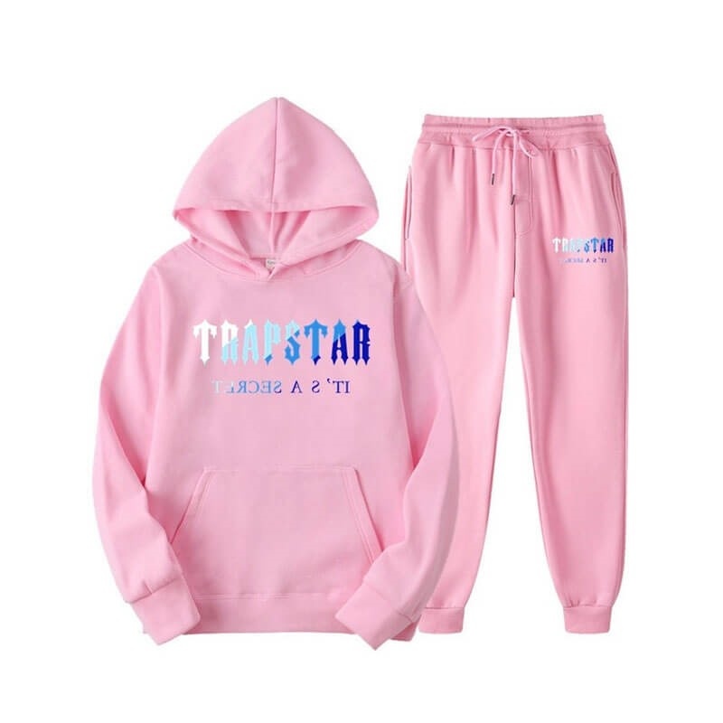 Pink Men\'s Trapstar It\'s a Secret Shining Tracksuit USA | FQ86-205