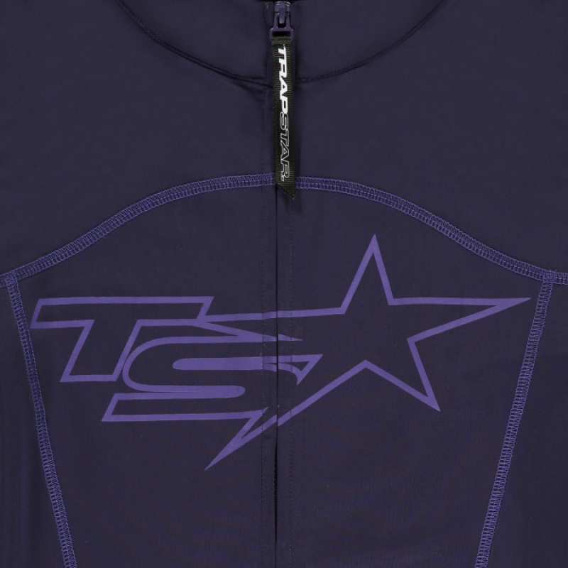 Purple Women's Trapstar TS-Star Zip Top USA | DW23-784