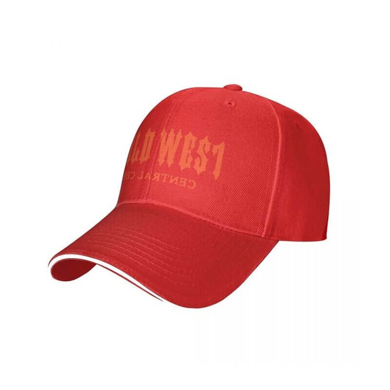 Red Men\'s Trapstar Central Cee Hats USA | UK14-224