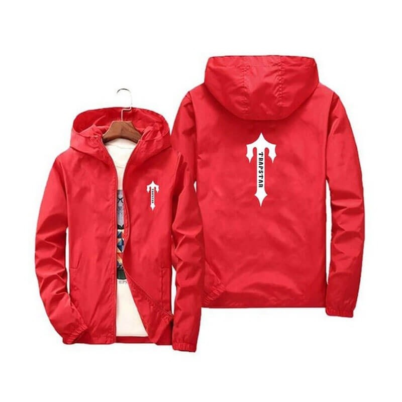 Red Men\'s Trapstar Quick Dry Sports Jackets USA | MZ85-140