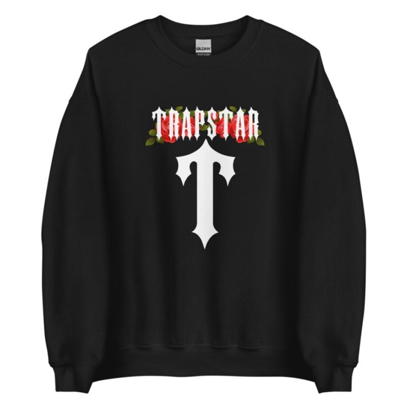 Rose Men\'s Trapstar Central Tee Rose Sweatshirts USA | DO48-888