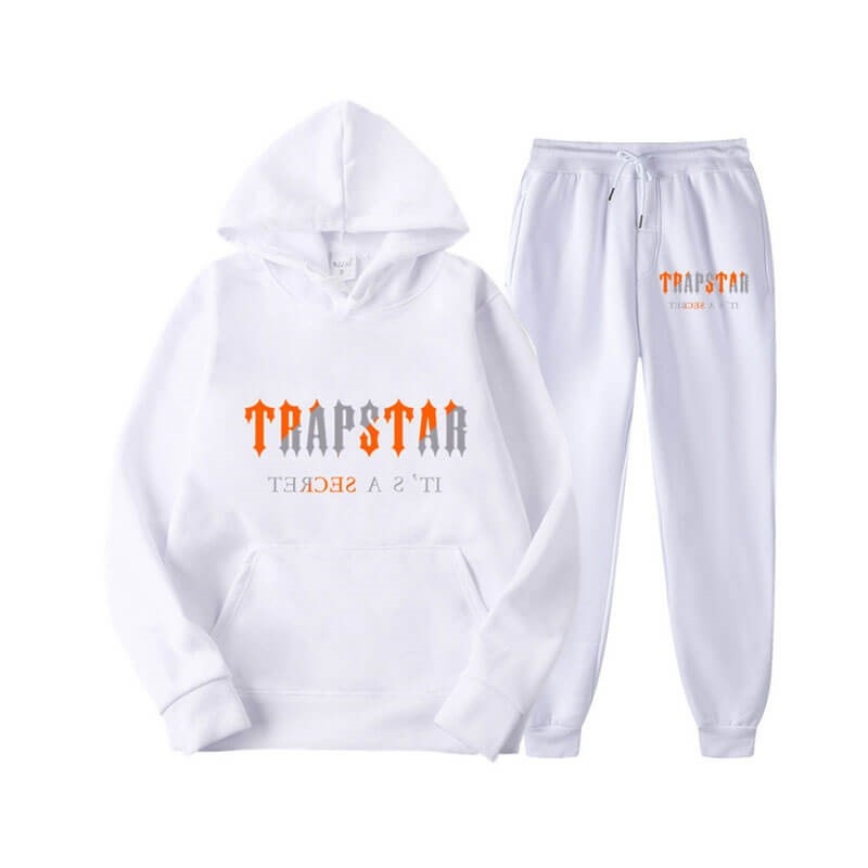 White Men\'s Trapstar Fleece It\'s Secret Tracksuit USA | XD50-577