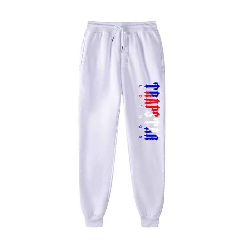 White Men\'s Trapstar Fleece London Shining Pants USA | GU15-290