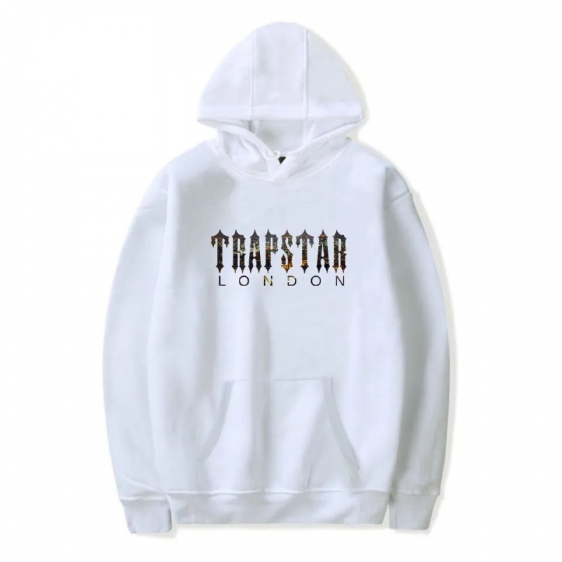 White Men\'s Trapstar London City Hoodie USA | YB04-691