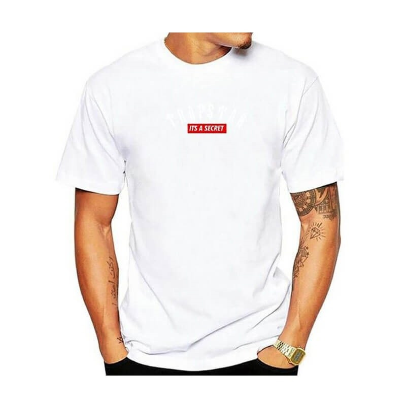 White Men\'s Trapstar London Co-Branded Short Sleeve T Shirts USA | GN26-414