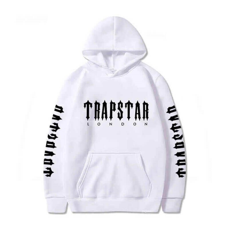 White Men\'s Trapstar London Galaxy City Hoodie USA | YR64-716