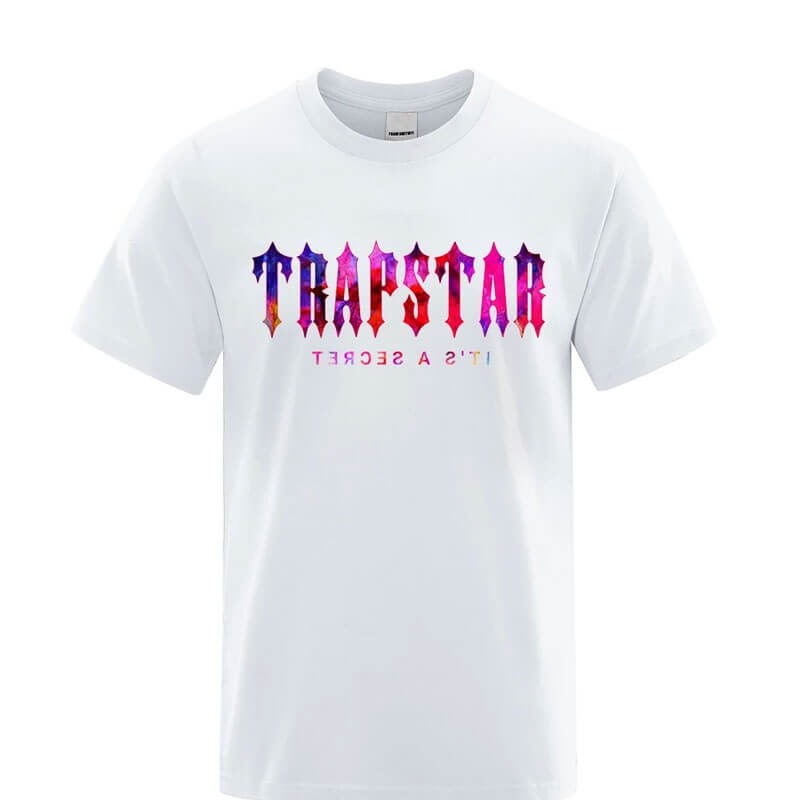 White Men\'s Trapstar London Sunset It\'s a Secret T Shirts USA | JQ32-340