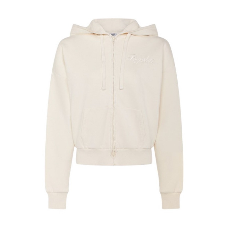 White Women\'s Trapstar TS-Star Zip Up Track Top USA | KZ43-789