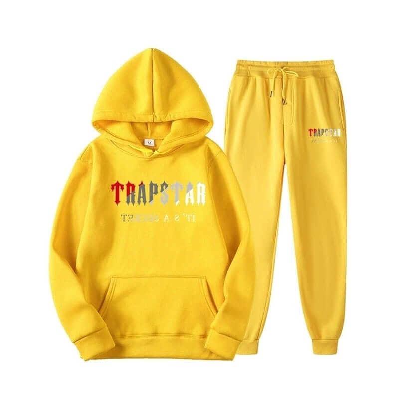 Yellow Men\'s Trapstar It\'s Secret Tracksuit USA | CT87-600